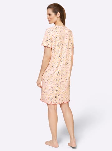 WITT WEIDEN Sleepshirts in altrosa + hellrosé-bedruckt