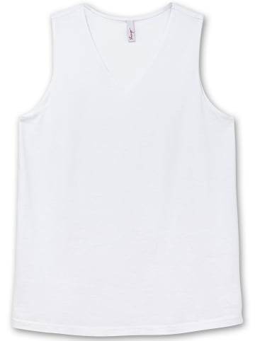 sheego Tanktop in weiß