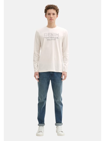 Tom Tailor Longsleeve in weiß
