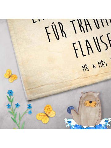 Mr. & Mrs. Panda Gästehandtücher Kuh mit Spruch in Vintage