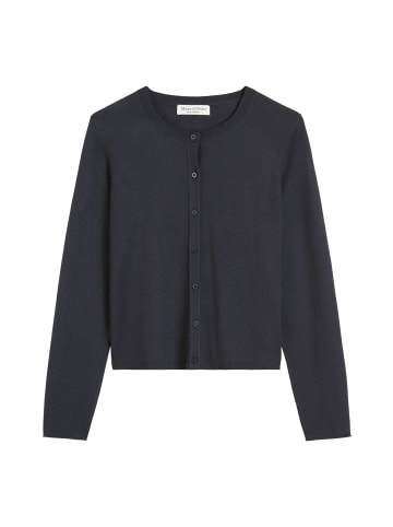 Marc O'Polo Cardigan slim in Deep Night Blue