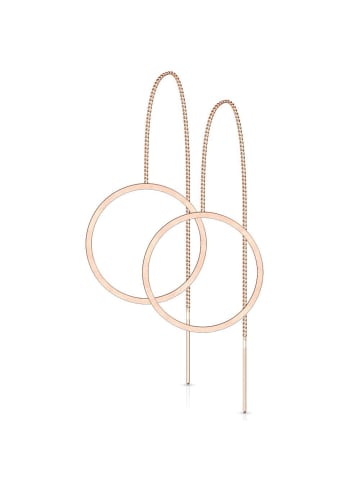 Bungsa Ohrstecker in Rosegold