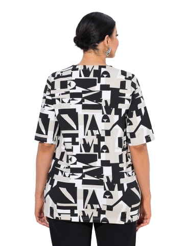 Ulla Popken Shirt in schwarz