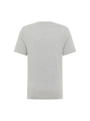 Mustang T-Shirt 1er Pack in Grau meliert