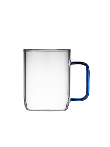 Lyngby Glas Glasbecher Torino in Blau