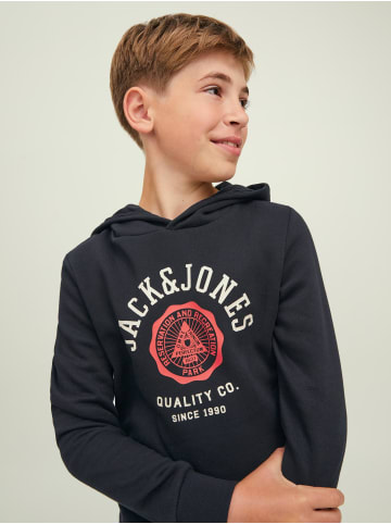 JACK & JONES Junior Kapuzen-Sweatshirt in black