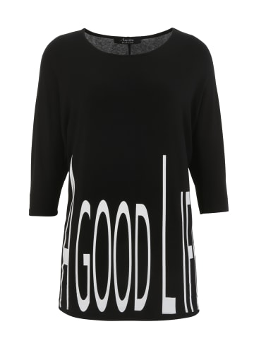 Aniston SELECTED 3/4-Arm-Shirt in schwarz-weiß