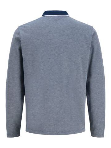 JACK & JONES PLUS Poloshirt in Insignia Blue