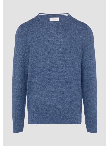 s.Oliver Strickpullover in 56W1_ozeanblau
