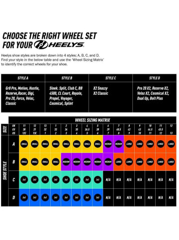 Heelys Kinder Sneaker in Schwarz