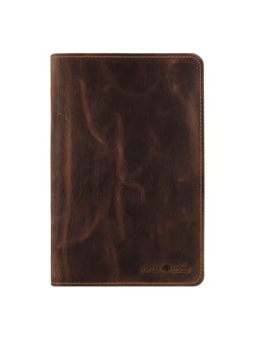 Greenburry Vintage Stifteetui Leder 13.5 cm in brown