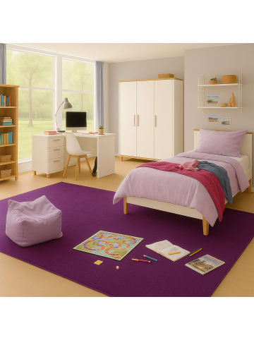 Snapstyle Velours Kinderteppich Joy Kids in Lila