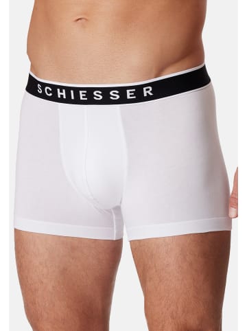 Schiesser Retro Short / Pant 95/5 Organic Cotton in Weiß
