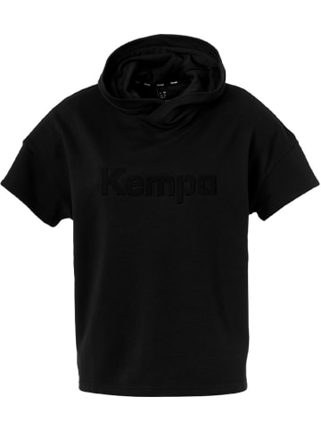 Kempa Hoodie "Hood Shirt Women Black & White" in Schwarz