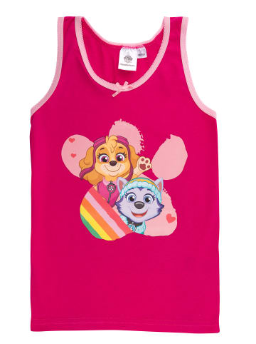 Paw Patrol 2er Pack Paw Patrol Unterhemd Tank Top Hemdchen in rosa