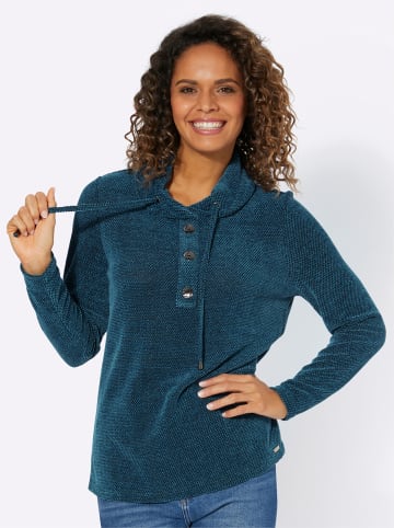 WITT WEIDEN Langarm-Pullover in topas-meliert