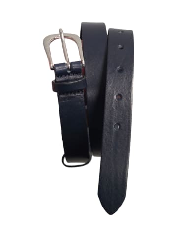 Vanzetti 25 mm Vollledergürtel in Marine