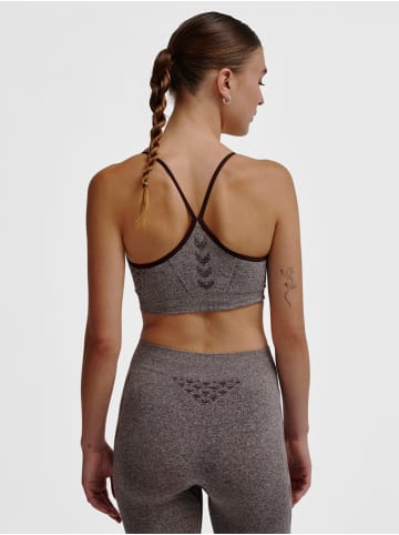 Hummel Bh Hmlci Multisport Damen in CHOCOLATE PLUM MELANGE