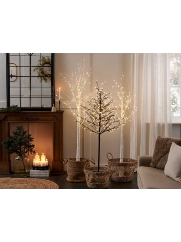 Beliani LED Deko LAPPI in Weiß - (W) 40 x (H) 160 x (L) 40 cm