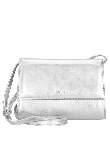 PICARD Auguri - Abendtasche 19 cm Rindsleder (viola) in silver