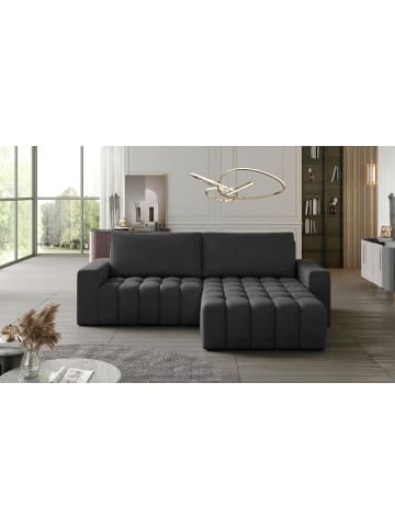 MF Design Bonita Recamiere Rechts in Anthrazit -  (L) 175 x (B) 250 x (H) 92 cm