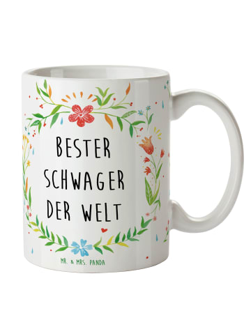 Mr. & Mrs. Panda Kaffeebecher Schwager mit Spruch in Keine Angabe