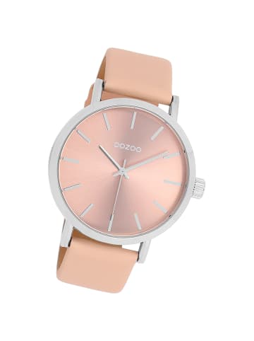 Oozoo Analog-Armbanduhr Oozoo Timepieces rosa groß (ca. 42mm)