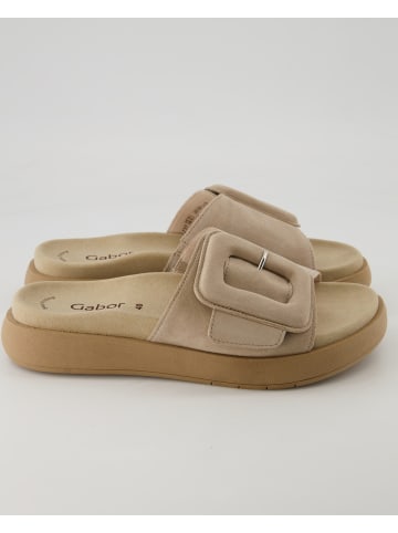 Gabor Pantoletten in Beige
