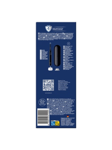 Oral-B Elektr. Zahnbürste "iO2 + 12 Bürsten Ultimative Reinigung" in Schwarz