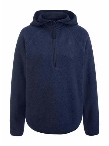Hessnatur Fleece Hoodie in mitternachtsblau