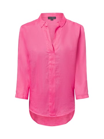 Franco Callegari Leinenbluse in koralle - 0032