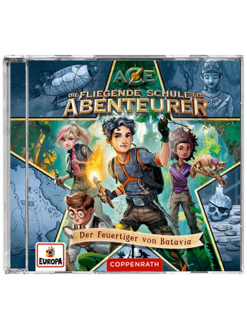 Coppenrath Die fliegende Schule der Abenteurer (Bd. 1) CD Hörspiel | Der Feuertiger von...