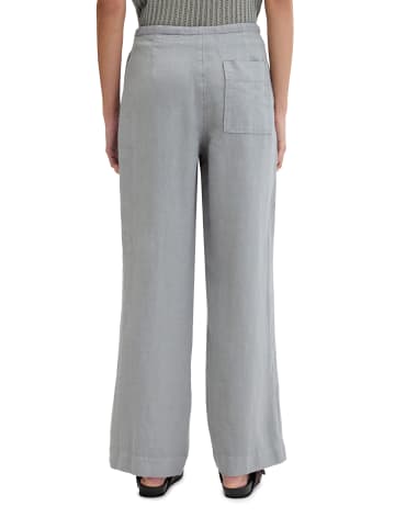 Marc O'Polo Leinenhose straight in Quiet Sea