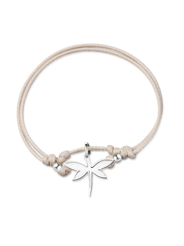 Ailoria LIBELLULE Armband beige/silber in silber