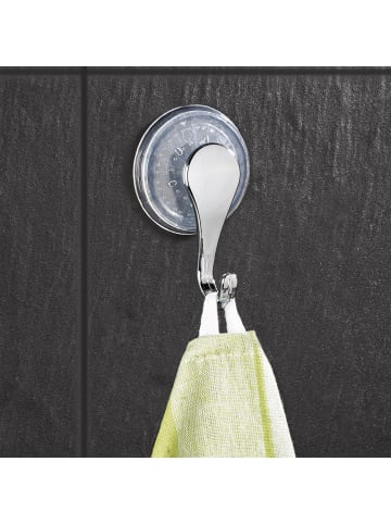 Wenko Saughaken 4er-Pack in silbergrau