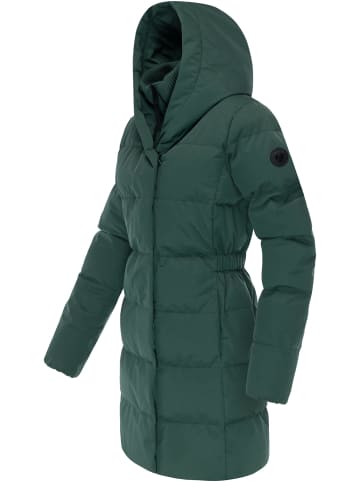 ragwear Steppmantel Niani YOUMODO in Pine Green