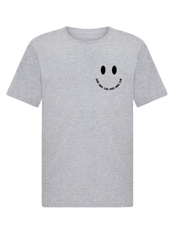 Merchcode Merchcode Kids Good Vibes Club Front for Light -  Basic Tee in heather grey