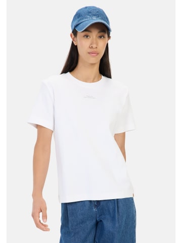 Camel Active T-Shirt aus Organic Cotton in Weiß