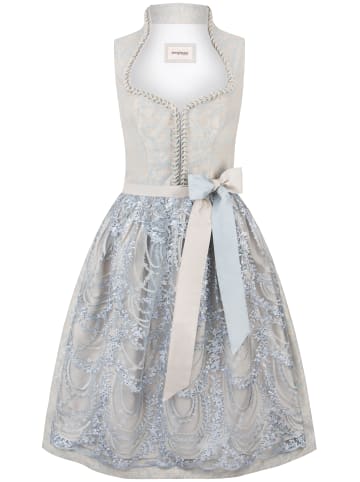 Stockerpoint Midi Dirndl "Flavia" in taupe