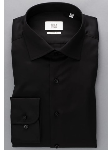 Eterna Hemd in schwarz