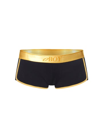 Oboy Sprinterpants GOLD in schwarz