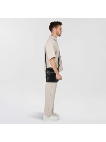 Jost Skagen Umhängetasche Leder 19 cm in black