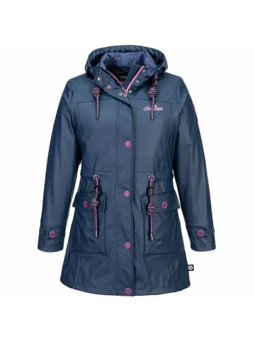 SCHIETWETTER Regenjacke Parka in navy