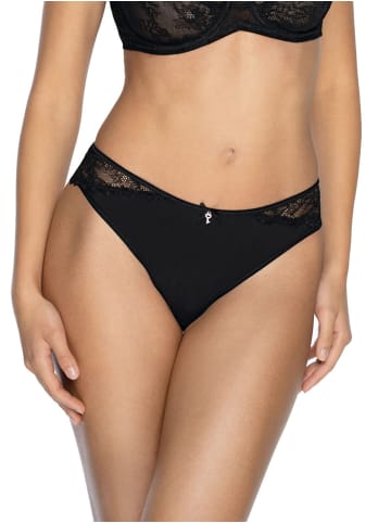 Viania Brasilian Slip Carmen in schwarz