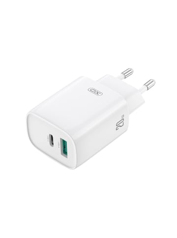 XO XO Wandladegerät CE29 PD 20W 1x USB-C 1x USB weiß