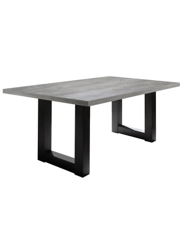 58 aufm Kessel ESSZIMMERTISCH Eila 8 140 x 90 x 75 Esstisch Schwarzstahl/Beton