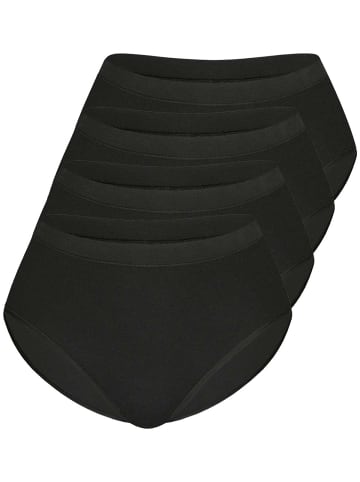 Sassa 4er Sparpack Slip Midi in black black