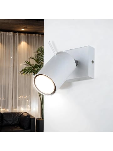 Licht-Erlebnisse Spot Strahler (B)6 x (H)10 cm in Weiß