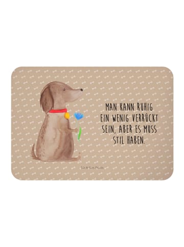 Mr. & Mrs. Panda Magnet Hund Blume mit Spruch in Hundeglück