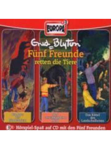 Sony Music Entertainment Fünf Freunde Box 02. 3 CDs | Fünf Freunde retten die Tiere / ... und das...